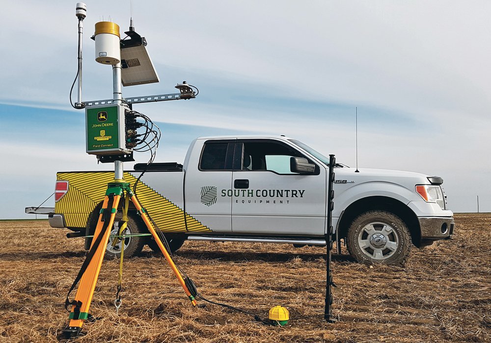 Weather Station and Probe Installed Crop Intelligence