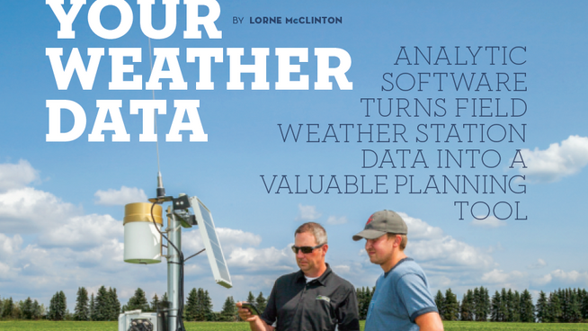 Leveraging Your Weather Data